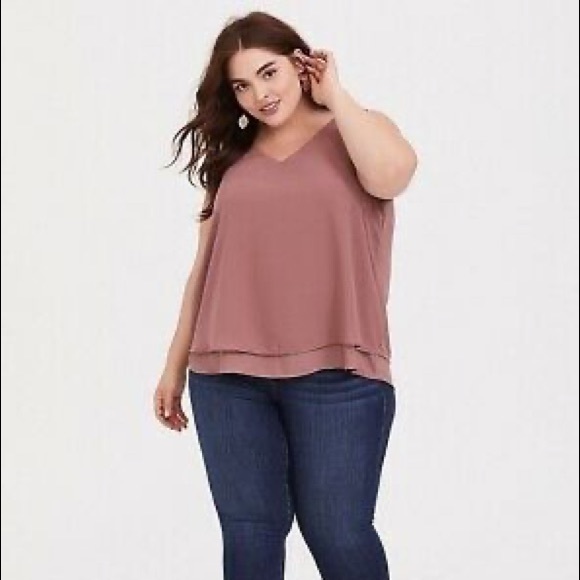 TORRID BLUSH CAMI - Picture 1 of 7